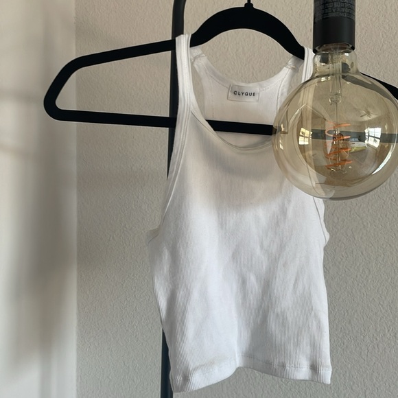 CLYQUE THE LABEL West Crop Tank - Picture 1 of 4